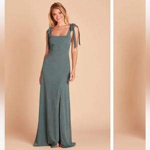 Birdy Grey Alex Convertible Dress in Crepe Sea Glass, size Medium